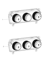 Ram ProMaster 3500 A/C Switch Diagram - 5NC24DX9AE