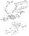 2006 Dodge Sprinter 3500 Water Pump Diagram - 5138057AA