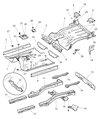 Jeep Cherokee Floor Pan Diagram - 55175177AB