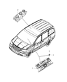 Ram C/V A/C Switch Diagram - 55111312AB