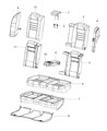 2022 Chrysler 300 Armrest Diagram - 7BT39DX9AA