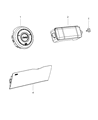 2012 Jeep Grand Cherokee Air Bag Diagram - 1GS311XLAH