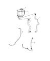 Dodge Magnum Power Steering Reservoir Diagram - 4782345AC