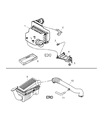Jeep Wrangler Air Filter Diagram - 4797777AB