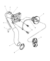 Dodge Intrepid Gas Cap Diagram - 4682674AB