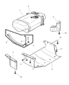 1997 Jeep Grand Cherokee Fuel Tank Diagram - 52100233