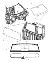 Ram 4500 Windshield Diagram - 68050019AA