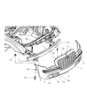 Chrysler Front Cross-Member Diagram - 5139179AD