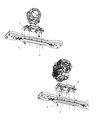 Jeep Transmission Mount Diagram - 52125138AC