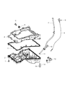 Dodge Caliber Engine Mount Diagram - 68091868AA