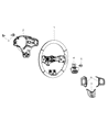 2014 Dodge Challenger Steering Wheel Diagram - 5SJ37XDVAA
