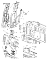 2011 Ram Dakota Seat Belt Diagram - 5HQ301DVAA