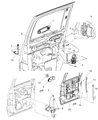 Ram Window Regulator Diagram - 55359561AA