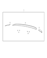 2017 Dodge Charger Spoiler Diagram - 82214753