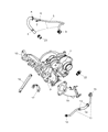 Chrysler PT Cruiser Turbocharger Diagram - RX080373AC