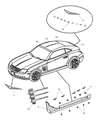 Dodge Sprinter 3500 Emblem Diagram - 5096429AA