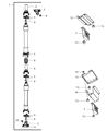 Ram Universal Joint Diagram - GR003521AB