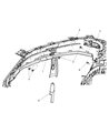 2011 Chrysler 300 Air Bag Diagram - 5108049AE