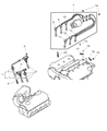 Chrysler Sebring Ignition Coil Diagram - MD362907