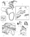 Dodge Magnum Door Seal Diagram - UW64BD1AC