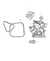 Dodge Viper Alternator Diagram - 4848662AB