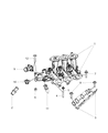 Dodge Grand Caravan Intake Manifold Diagram - 4781035AQ