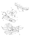 Chrysler Prowler License Plate Diagram - 4815770AB