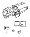 2012 Ram C/V Headlight Switch Diagram - 68041761AB