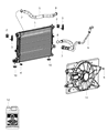Dodge Dart Radiator Hose Diagram - 55111475AC