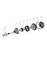 2014 Ram 3500 Needle Bearing Diagram - 68019902AA