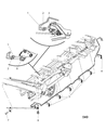 2007 Chrysler Town & Country Brake Line Diagram - 4721055AB