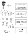 Dodge Magnum Car Key Diagram - 5026024AD