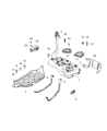 Jeep Fuel Tank Skid Plate Diagram - 68246776AA