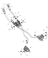 2020 Dodge Durango Muffler Diagram - 68276639AA