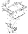 Dodge Leaf Spring Diagram - 52113320AB