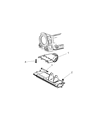 Jeep Cherokee Transmission Mount Diagram - 52058539