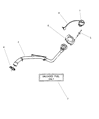 Dodge Intrepid Gas Cap Diagram - 4764917AA