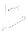 Dodge Magnum PCV Hose Diagram - 4792852AB