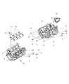 Chrysler 300 Crankshaft Seal Diagram - 5175829AB