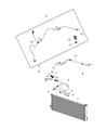 Jeep Renegade A/C Hose Diagram - 68335146AA