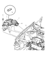 Dodge Caravan PCV Hose Diagram - 4781264AB