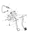 2004 Chrysler Sebring Clutch Cable Diagram - 4578930AA