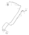Dodge Nitro Brake Line Diagram - 52109999AD