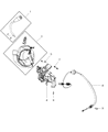 Dodge Charger Automatic Transmission Shift Levers Diagram - 68059234AB