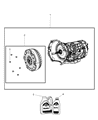 Ram 2500 Torque Converter Diagram - R8419671AG