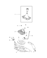 Jeep Liberty Automatic Transmission Shifter Diagram - 68089758AA