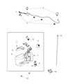Ram Windshield Washer Nozzle Diagram - 5PN18JXWAA