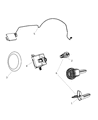 Jeep Commander Transmitter Diagram - 68044057AB