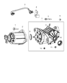 Dodge Journey Differential Diagram - 5157002AC