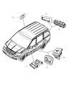 Jeep Commander Seat Switch Diagram - 56049433AE